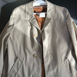 Vintage Yves St. Charles Trench Coat Made in Canada